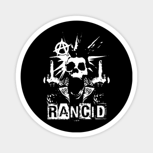 rancid skeleton punk Magnet